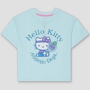 Hello Kitty girls Athletic T-Shirt size large